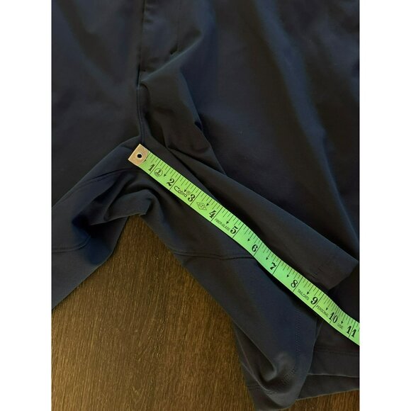 Lululemon Men's Commission Classic-Fit Navy Blue 9" Shorts Size 36 - Picture 8 of 9